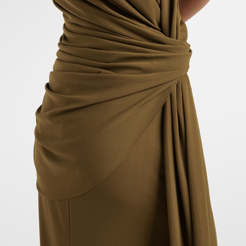 Alex Perry Dropped Crepe Jersey Gown - Picture 5 of 7